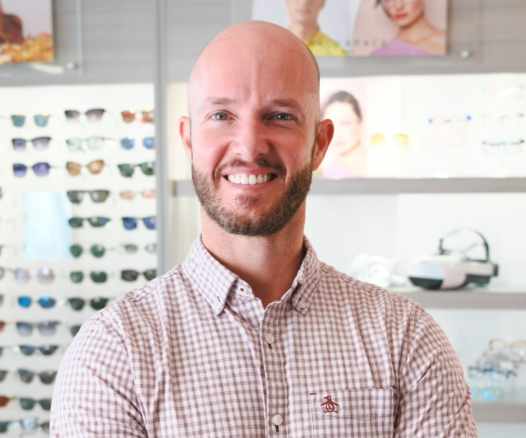 Dr. Adam Rosa, optometrist and owner of Village Optometry